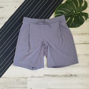 Athleta Purple Bermuda Shorts with Relaxed Fit
